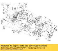 B015860, Piaggio Group, olie los plug aprilia gilera  gp mana na srv zapm55103, zd4m55104, zapm55104 zd4rc000, zd4rca00, zd4rc001, zd4rcc00 zd4rcb00, zd4rcc01, zd4rce00 800 850 2007 2008 2009 2010 2011 2012 2016 2017 2018 2019, Nieuw