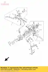 Aquí puede pedir manguera, freno 1 de Yamaha , con el número de pieza 5XLF58720000: