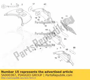 Piaggio Group 5A000387 odst?pnik - Dół