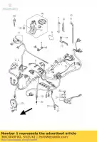 3661040F00, Suzuki, kabelboom, bedrading, suzuki gsx r1000 1000 , Nieuw