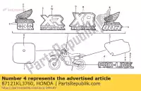 87121KL3760, Honda, mark, rr. vork honda xr  r cr r2 cr80r cr80r2 xr80r 80 , Nieuw