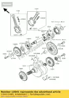 130411089, Kawasaki, Equilibratore kawasaki vn classic d fi n vn15  c a se b mean streak p drifter r j g f h vulcan e nomad l tourer 15 15se 1500se vn1500 1500 vn1600 1600 , Nuovo