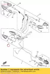 Qui puoi ordinare luce lampeggiante anteriore da Yamaha , con numero parte BX9H332000: