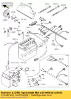 110481966, Kawasaki, beugel, elektrisch klf300-b8 kawasaki klf kvf 300 2000 2001 2002 2003 2004 2005 2006, Nieuw