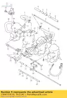 1368333E30, Suzuki, hose suzuki gsx r 750 1996 1997, New