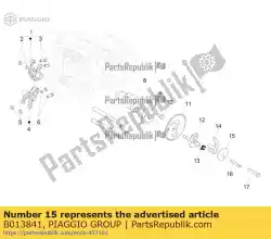 Tutaj możesz zamówić pralka od Piaggio Group , z numerem części B013841: