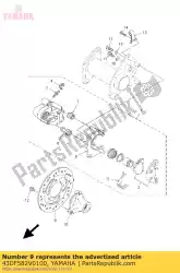 Qui puoi ordinare disco, freno posteriore 1 da Yamaha , con numero parte 43DF582V0100: