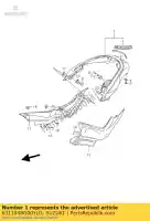 6311048G00YLD, Suzuki, fender comp,rea suzuki vzr 1800 2006, New