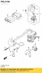 Aqui você pode pedir o conjunto retificador em Suzuki , com o número da peça 3280042F10:
