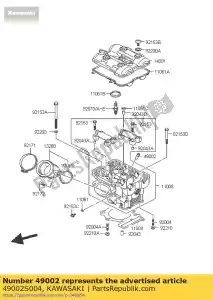 kawasaki 49002S004 zawór prowadz?cy lv1000-a1h - Dół