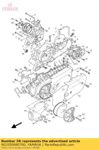 yamaha 901050680700 ko?nierz ?rubowy - Dół