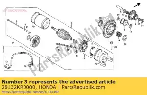 Honda 28132KR0000 arbre, réducteur - La partie au fond