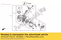 16422KTYD31, Honda, joint, injecteur honda cbr 125 2007 2008 2009 2010, Nouveau