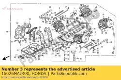 Aqui você pode pedir o conjunto de junta c, combustível em Honda , com o número da peça 16026MAJR00: