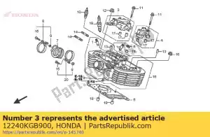 honda 12240KGB900 titular comp., rr. árvore de cames r. lado - Lado inferior