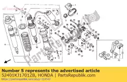 Aqui você pode pedir o nenhuma descrição disponível no momento em Honda , com o número da peça 52401KJ1701ZB: