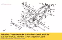 50531KRHD00, Honda, aucune description disponible pour le moment honda xr 125 2003 2004 2005 2006, Nouveau