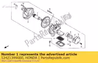 12421399000, Honda, engrenagem, taco.pinion honda cb super dream td cb125td 125 , Novo