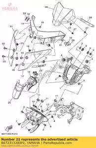 yamaha B672313200P2 capa, exterior 2 - Lado inferior