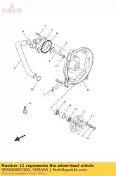 Tutaj możesz zamówić przelotka od Yamaha , z numerem części 904800687400: