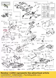 Aqui você pode pedir o suporte, relé, lh zx1400a6f em Kawasaki , com o número da peça 110540497: