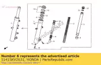 51415KVZ631, Honda, bussola, cursore honda nss forza a xa nss250a nss250s 250 , Nuovo