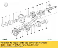 23111451140, BMW, spessore - 37x47x0,50 bmw  750 850 1000 1100 1984 1985 1986 1987 1988 1989 1990 1991 1992 1993 1994 1995 1996 1997 1998 1999 2000 2001 2002, Nuovo