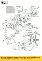 360010082816, Kawasaki, côté couverture, rh, c.f.red kawasaki vn classic b vulcan lt d vn900 900 , Nouveau