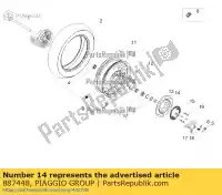 887448, Piaggio Group, Brake disc moto-guzzi nevada classic v zgukwa00 zgukwa00, zgukwc00 zgukwb00 zgukwp01 zgukwu00 zgukwua0 zgukya00 zgukya00, zgukye00 zgukyb00 zgukyua0 zgukyub0 zgukza00 zgukzb00 zgukzua0 zgukzub0 zguld000, zgukv zguld000, zgukv001 zgulda00 zguldb00 zguldc00, zguld000 , New