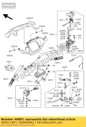 Here you can order the housing-assy-control, from Kawasaki, with part number 460911847: