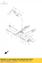 Ici, vous pouvez commander le foule civer 1 auprès de Yamaha , avec le numéro de pièce 2RNF21280000: