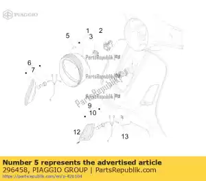 Piaggio Group 296458 wkr?t - Dół