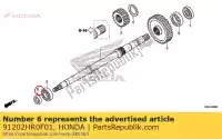 91202HR0F01, Honda, paraolio, 22x35x7 honda  trx 420 500 520 2012 2013 2017 2018 2019 2020, Nuovo