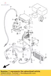 spanningsregelaar van Suzuki, met onderdeel nummer 3280012E01, bestel je hier online: