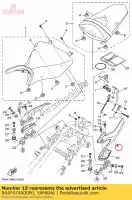 B04F474A00P0, Yamaha, Assist, grip yamaha  mt 320 660 2016 2017 2018 2019, Nieuw