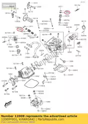 Here you can order the retainer-valve spring from Kawasaki, with part number 12009Y001: