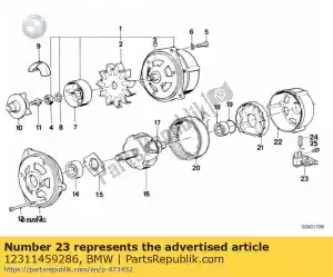 bmw 12311459286 regolatore di tensione (fino al 09/1992) - Il fondo