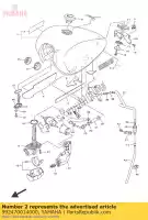 992470014000, Yamaha, emblème, yamaha yamaha tdm xj xjr xtz xvs yfm 350 600 660 850 950 1300 1993 1994 1995 1996 1997 1998 2000 2001 2002 2014 2015 2016, Nouveau