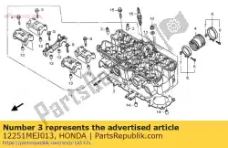 Here you can order the gasket, cylinder head from Honda, with part number 12251MEJ013: