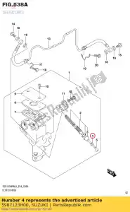 suzuki 5987123H00 asta di spinta - Il fondo