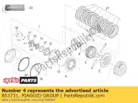 853731, Piaggio Group, Ball aprilia rxv sxv vdb merriman 450 550, New