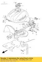 4410016G1133J, Suzuki, tanque de combustible suzuki sv 650 1000 2003, Nuevo