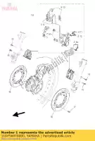 11DF580T0000, Yamaha, caliper assy (left yamaha xt 660 2008 2009 2010 2011 2012 2015, New