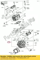 110080103, Kawasaki, cabeza-comp-cilindro vn900b6f kawasaki  vn vulcan 900 2006 2007 2008 2009 2010 2011 2012 2013 2014 2015 2016 2017 2018 2019, Nuevo