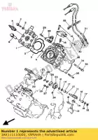 3AK111110000, Yamaha, testa, cilindro 1 yamaha tz tzu 250, Nuovo