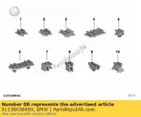 61138038489, BMW, plug-in connection bracket bmw   20 40 400 600 650 700 750 800 850 900 1000 1200 1250 1300 1600 1800 2004 2005 2006 2007 2008 2009 2010 2011 2012 2013 2014 2015 2016 2017 2018 2019 2020 2021, New