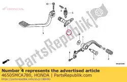 spindel comp., rr. Rem van Honda, met onderdeel nummer 46505MCA780, bestel je hier online:
