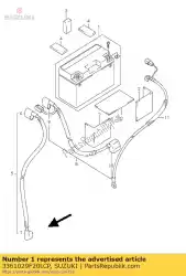 Tutaj możesz zamówić akumulator 12v od Suzuki , z numerem części 3361029F20LCP: