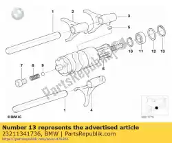 Qui puoi ordinare anello di bloccaggio - 28x1,4 da BMW , con numero parte 23211341736: