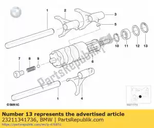 bmw 23211341736 anello di bloccaggio - 28x1,4 - Il fondo